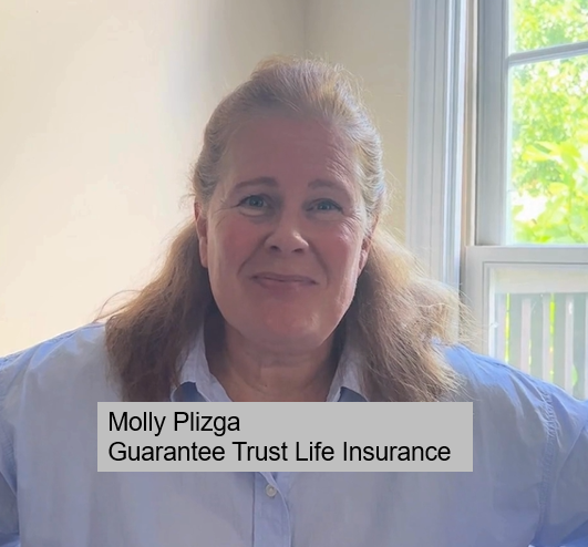 Video testimonial for Grey Matter Direct by Molly Plizga of the Guarantee Trust Life Insurance Company