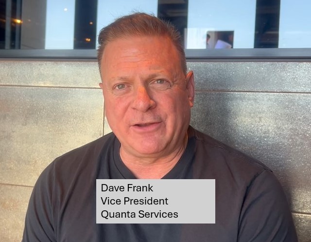 Dave Frank of Quanta Services endorses Ned Barrett and Grey Matter Direct