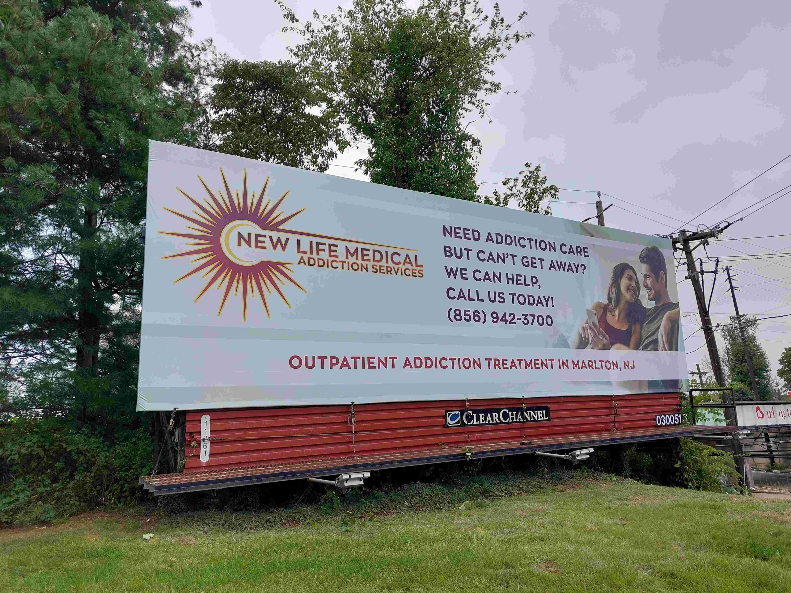 Billboard creative from Grey Matter Direct