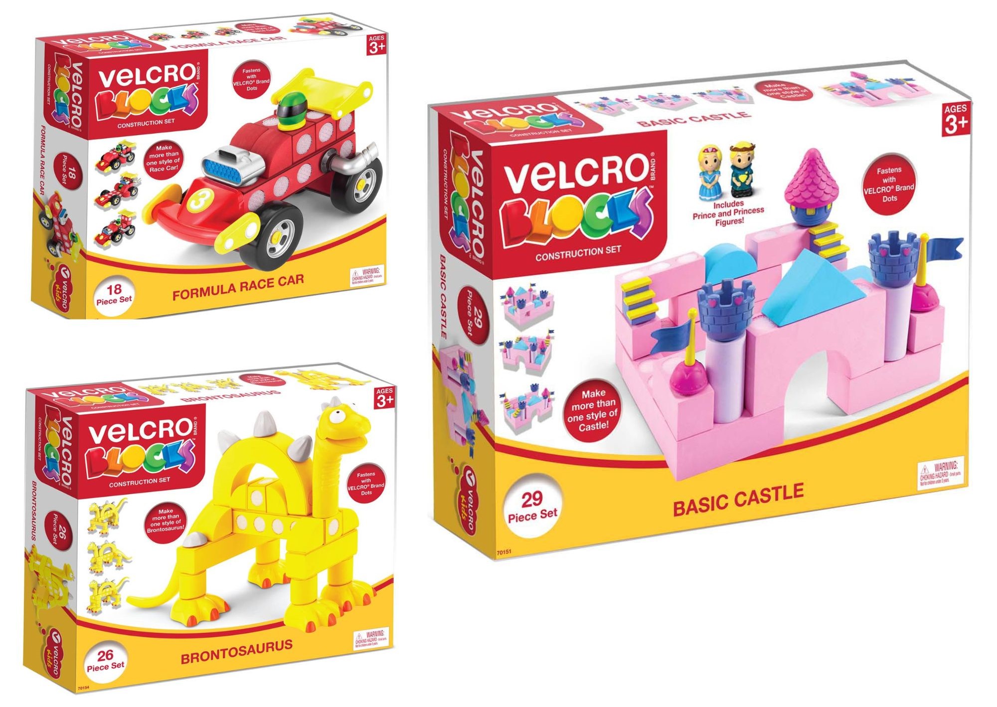 Velcro Toys packaging designs from Grey Matter Direct