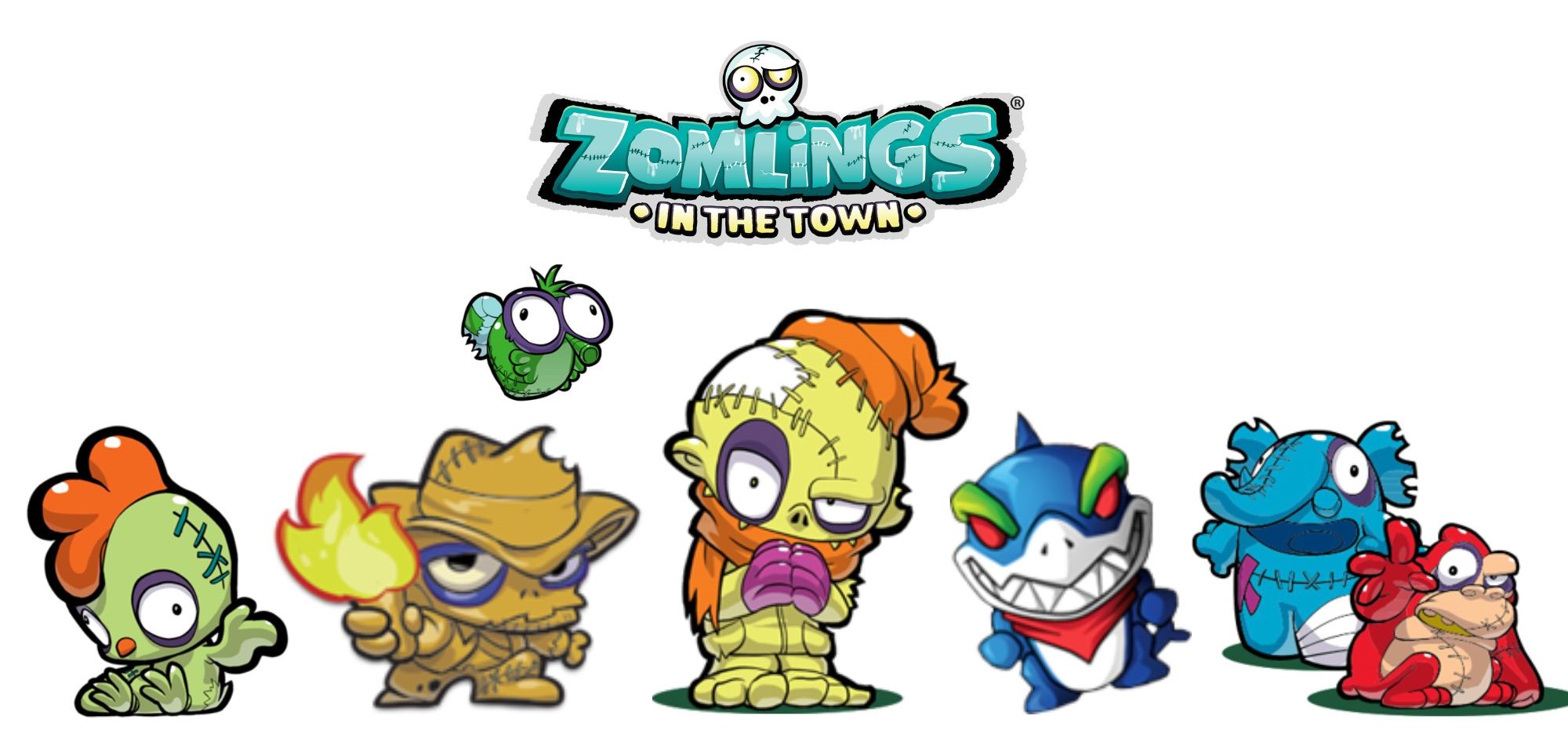 Zomlings in the Town from Whatnot Toys