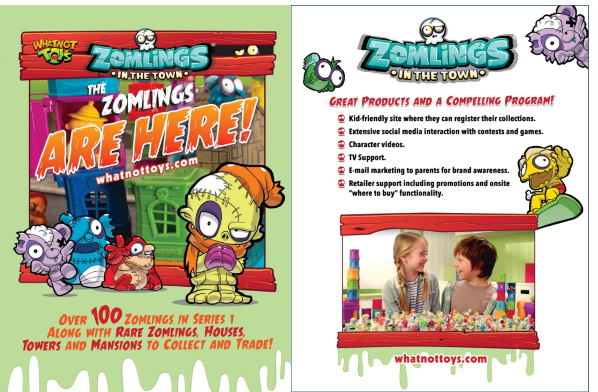 Zomlings Toy Catalog