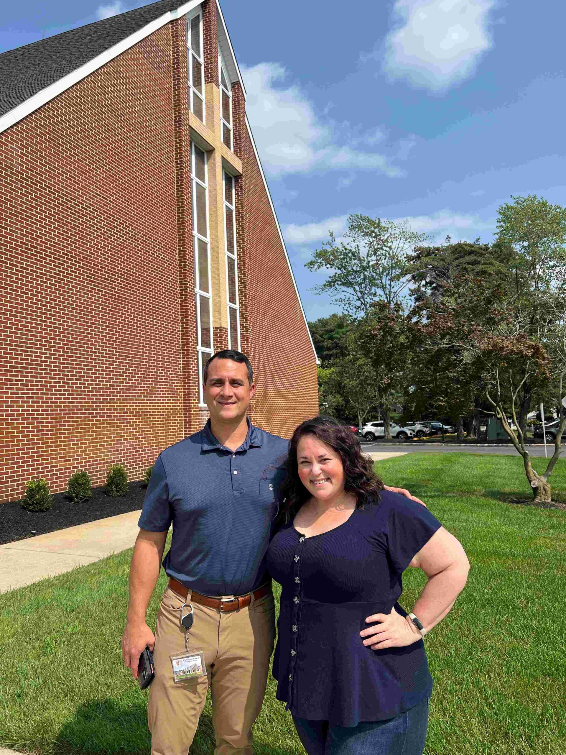 Chris Cinardo of Wiley Mission with Alyssa Kaufman.