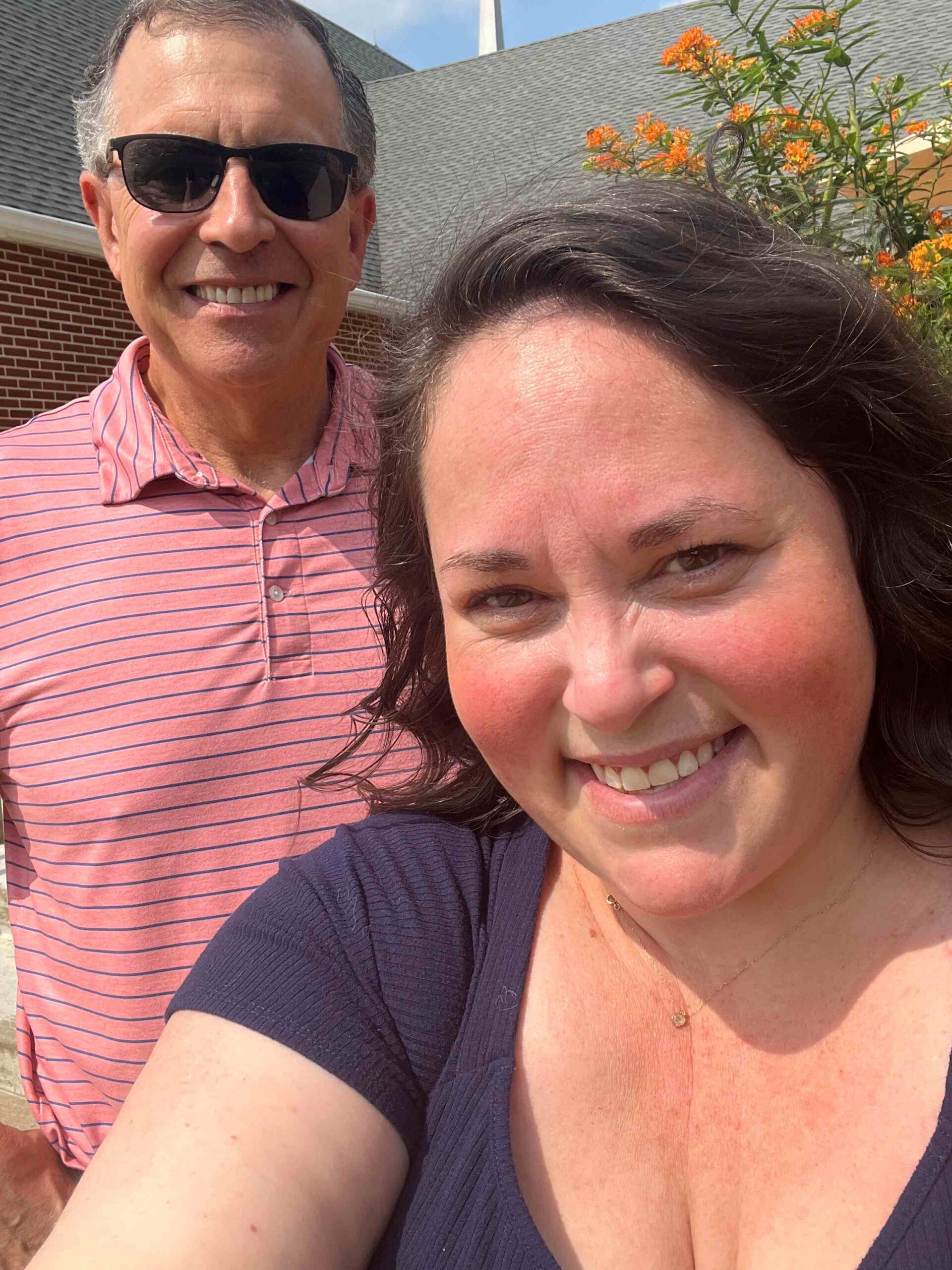 Ned Barrett of Grey Matter Direct with Alyssa Kaufman of Alyssa Kaufman films in Cherry Hill