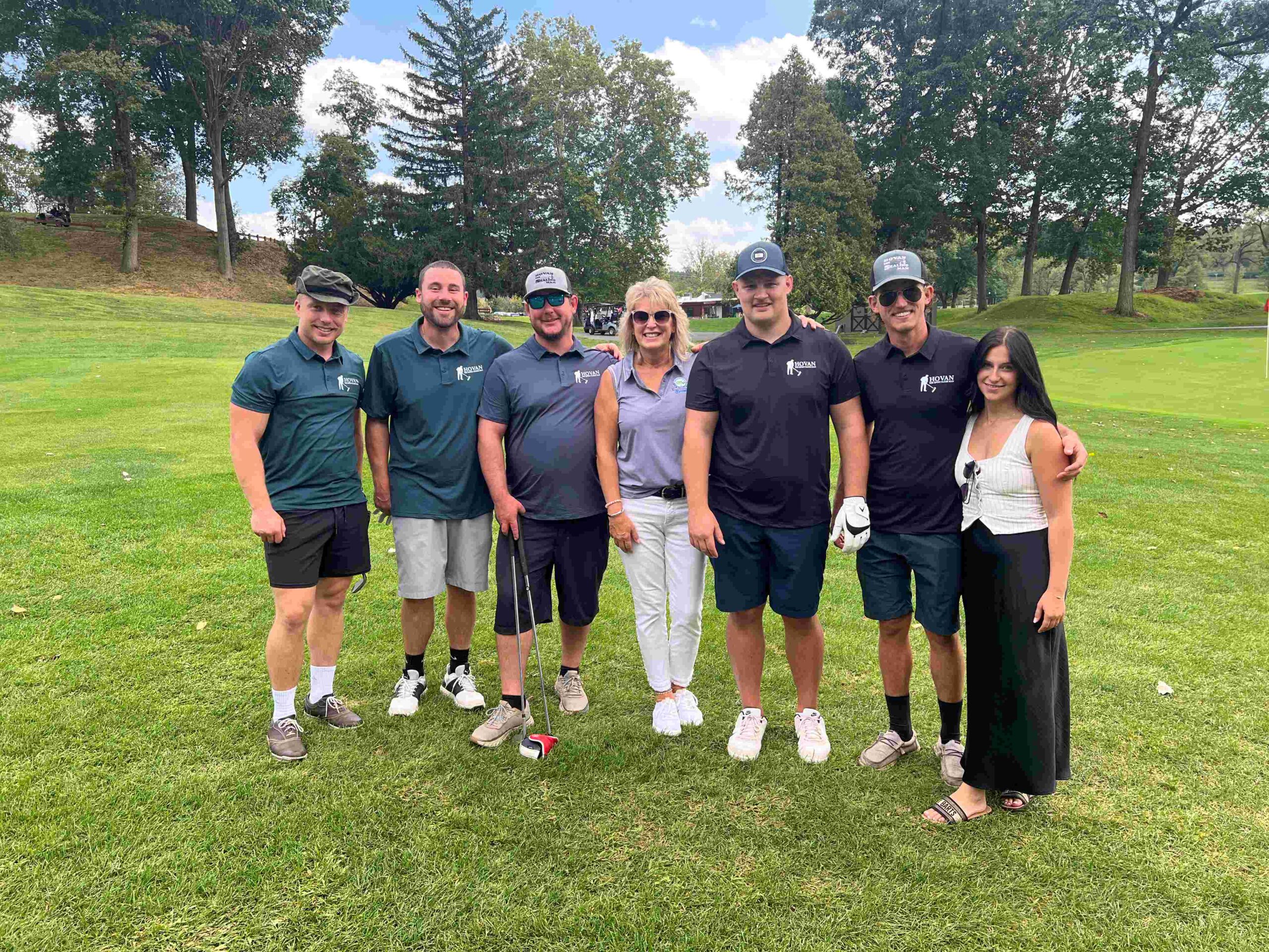 Grey Matter Direct client Hovan The Sealing Man at the CBSS 2025 Golf Outing
