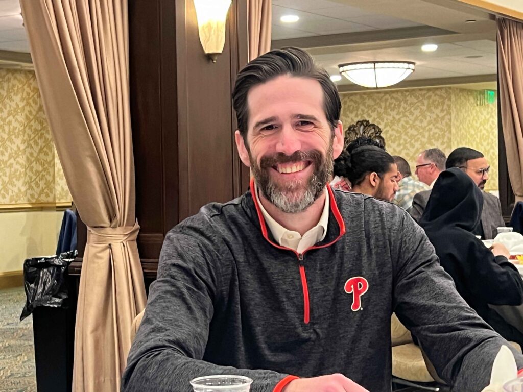 Jeff Boettcher, The Phillies' Chaplin.